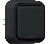 Розетка одноместная EKF Бронто СП, винтовые клеммы, антрацит BT2-SOA-111