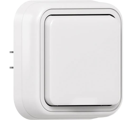 Розетка одноместная EKF Бронто СП, винтовые клеммы, белый BT2-SOW-111