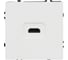 Механизм HDMI розетки Arlight SCT-NOBE-MHD1-SFPL-WH 1шт 061846 1