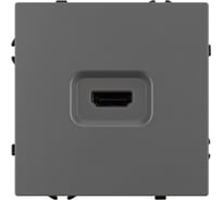 Механизм HDMI розетки Arlight SCT-NOBE-MHD1-SFPL-GR 1шт 061844