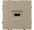 Механизм HDMI розетки Arlight SCT-NOBE-MHD1-SFPL-GD 1шт 061843 1