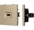 Механизм HDMI розетки Arlight SCT-NOBE-MHD1-SFPL-GD 1шт 061843 2