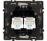 Механизм сдвоенной телефонной розетки Arlight SCT-NOBE-MTL2-SFPL-IS 1шт 061890 3