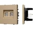 Механизм сдвоенной телефонной розетки Arlight SCT-NOBE-MTL2-SFPL-GD 1шт 054310 2