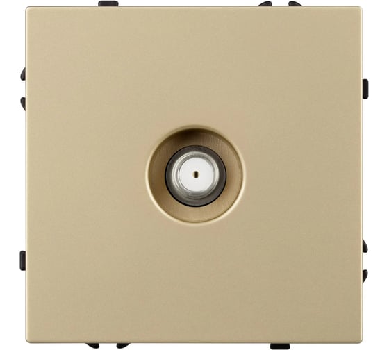 Механизм спутниковой розетки Arlight SCT-NOBE-MST1-SFPL-GD 1шт 054298