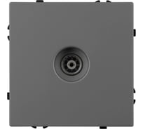 Механизм телевизионной розетки Arlight SCT-NOBE-MTV1-SFPL-GR 1шт 054295