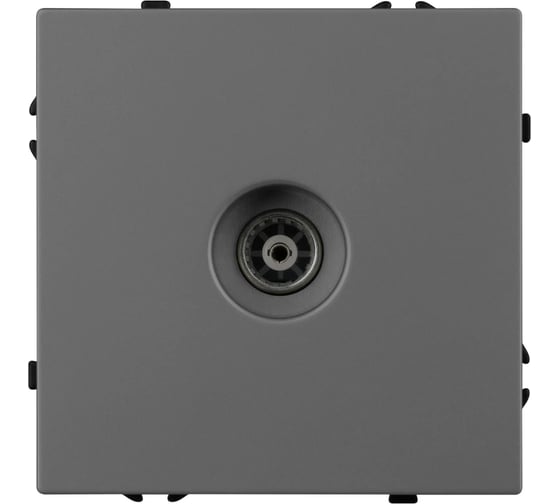 Механизм телевизионной розетки Arlight SCT-NOBE-MTV1-SFPL-GR 1шт 054295