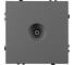 Механизм телевизионной розетки Arlight SCT-NOBE-MTV1-SFPL-GR 1шт 054295 1