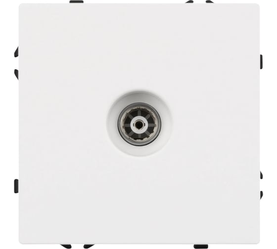 Механизм телевизионной розетки Arlight SCT-NOBE-MTV1-SFPL-WH 1шт 054292