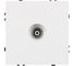 Механизм телевизионной розетки Arlight SCT-NOBE-MTV1-SFPL-WH 1шт 054292 1