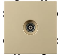 Механизм телевизионной розетки Arlight SCT-NOBE-MTV1-SFPL-GD 1шт 054294