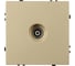 Механизм телевизионной розетки Arlight SCT-NOBE-MTV1-SFPL-GD 1шт 054294 1