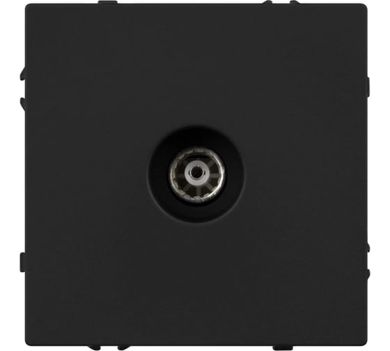 Механизм телевизионной розетки Arlight SCT-NOBE-MTV1-SFPL-BK 1шт 054293