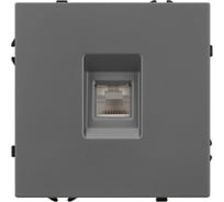 Механизм телефонной розетки Arlight SCT-NOBE-MTL1-SFPL-GR 1шт 054303