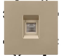 Механизм телефонной розетки Arlight SCT-NOBE-MTL1-SFPL-GD 1шт 054302