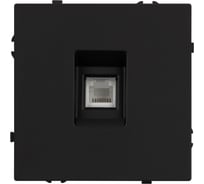 Механизм телефонной розетки Arlight SCT-NOBE-MTL1-SFPL-BK 1шт 054301