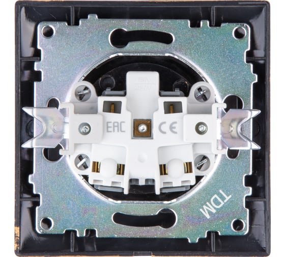 Розетка TDM ELECTRIC 2П 10А 250В старинная бронза Лама SQ1815-0763
