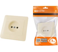 Розетка TDM ELECTRIC 2П 10А 250В слоновая кость Ильмень SQ1823-0109