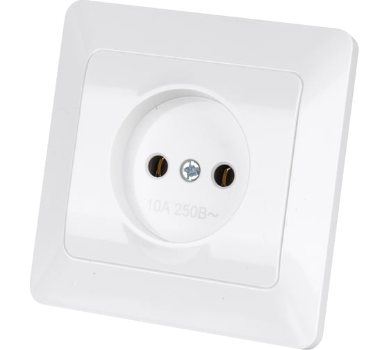Розетка TDM ELECTRIC 2П 10А 250В белая Ильмень SQ1823-0009