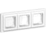 Рамка 3-местная IEK FLITE IP55 Рпро-3-55-ФлБ белый FI-M30-32-55-K01 1