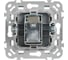 Розетка IEK FLITE TV экранированная, оконечная тип M РТВм-1-1-1-ФлС серый FI-A13-O-K03 2