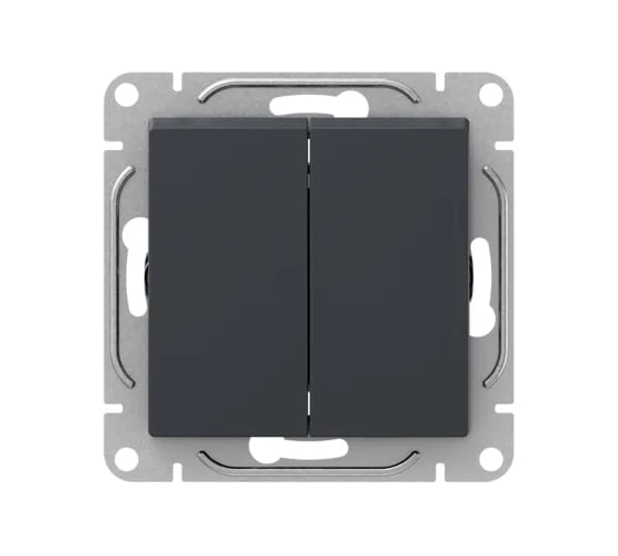 Механизм выключателя жалюзи EKF графит Эпика UP1-SWG-25