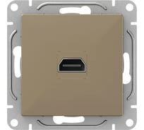 Механизм розетки EKF Эпика HDMI, шампань UP1-SOC-HDMI