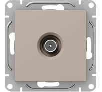 Механизм розетки EKF Эпика TV, проходная, кремовый UP1-SOI-TV-2