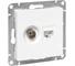 Механизм розетки EKF Эпика TV+RJ45 (cat5), кремовый UP1-SOI-TV-RJ 1