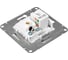 Механизм розетки EKF Эпика TV+RJ45 (cat5), кремовый UP1-SOI-TV-RJ 9