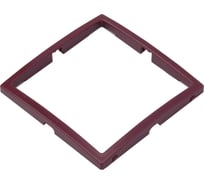 Декоративная вставка в рамки Bylectrica УЮТ бордовый, ЮЛИГ.735212.27613