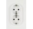 Розетка ЭРА Arktik 16-2104-08 двойная с заземлением 2X2P+E Schuko 16А-250В белый матовый Б0070451 2