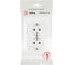 Розетка ЭРА Arktik 16-2104-08 двойная с заземлением 2X2P+E Schuko 16А-250В белый матовый Б0070451 5