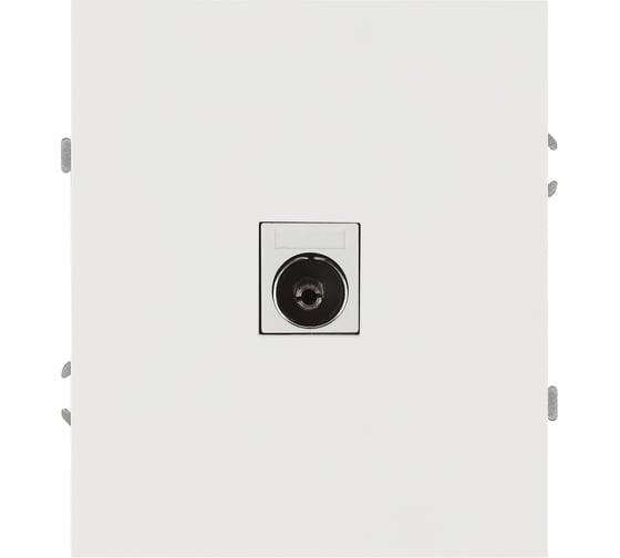 Розетка ЭРА Arktik 16-3101-08 TV одиночная белый матовый Б0070471