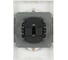Розетка ЭРА Arktik 16-2107-04 без заземления двойная 2X2P 16А-250В шампань Б0071684 4