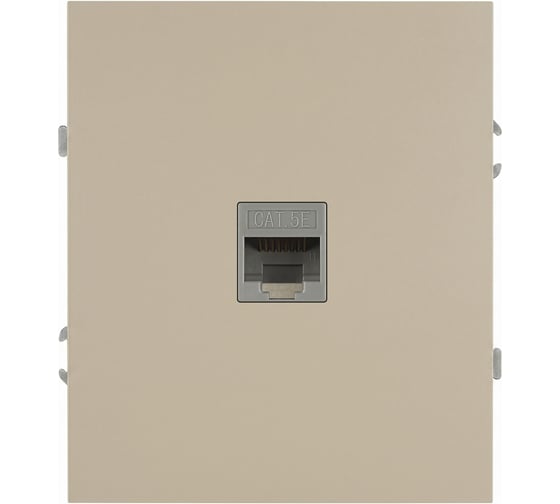 Розетка ЭРА Arktik 16-3107-04 информационная RJ45 шампань Б0070477