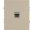 Розетка ЭРА Arktik 16-3107-04 информационная RJ45 шампань Б0070477 1