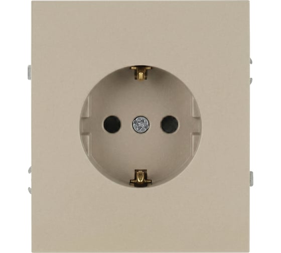 Розетка ЭРА Arktik 16-2102-04 с заземлением 2P+E Schuko со шторками 16А-250В шампань Б0070427