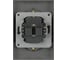 Розетка ЭРА Arktik 16-2105-06 двойная с заземлением 2X2P+E Schuko со шторками 16А-250В графит Б0070459 4