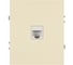 Розетка ЭРА Arktik 16-3107-02 информационная RJ45 слоновая кость Б0070475 1