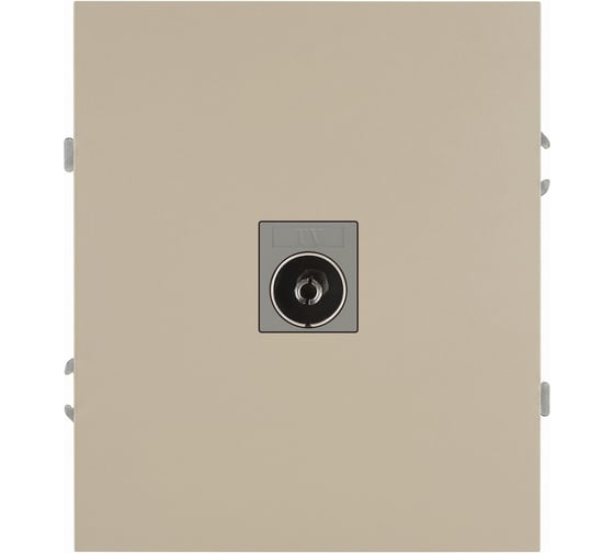 Розетка ЭРА Arktik 16-3101-04 TV одиночная шампань Б0070467