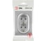 Розетка ЭРА Arktik 16-2105-03 двойная с заземлением 2X2P+E Schuko со шторками 16А-250В алюминий Б0070456 5