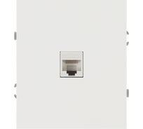 Розетка ЭРА Arktik 16-3107-01 информационная RJ45 белый Б0070474