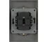 Розетка ЭРА Arktik 16-2107-06 без заземления двойная 2X2P 16А-250В графит Б0071686 4