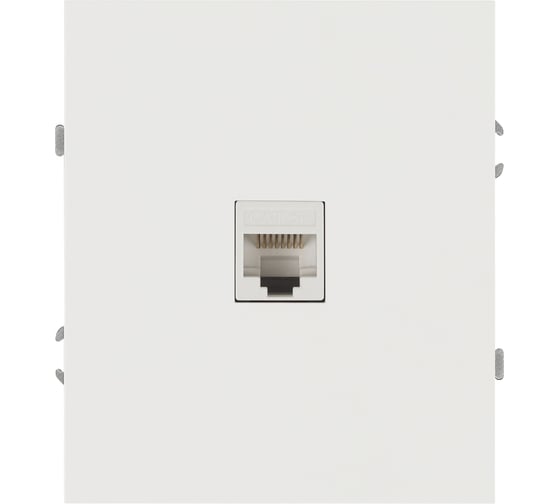 Розетка ЭРА Arktik 16-3107-08 информационная RJ45 белый матовый Б0070481