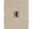 Розетка ЭРА Arktik 16-3114-04 HDMI шампань Б0070507 1