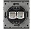 Розетка ЭРА Arktik 16-3108-06 информационная двойная 2XRJ45 графит Б0070489 4