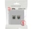 Розетка ЭРА Arktik 16-3110-03 комбинированная RJ45+TV алюминий Б0070496 5