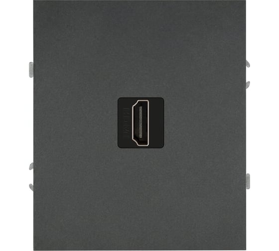 Розетка ЭРА Arktik 16-3114-06 HDMI графит Б0070509