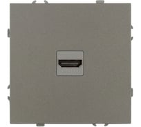 Розетка ЭРА Galaxy 15-3114-07 HDMI IP20 титан Б0070800